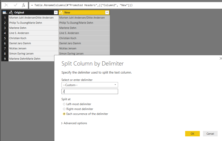 Solved: Query - Split at capital letter in word - Microsoft Fabric ...