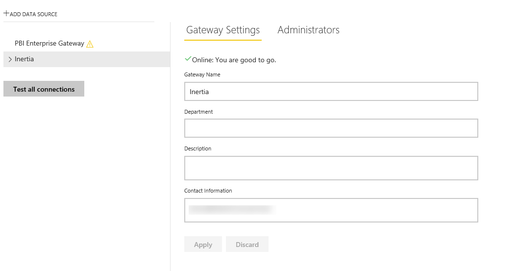 Enterprise Gateway - adding folder as data source - Page 2 - Microsoft ...