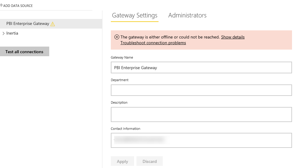 Enterprise Gateway - adding folder as data source - Page 2 - Microsoft ...