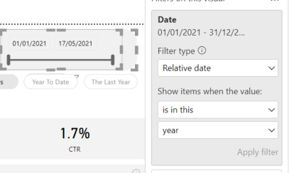 Solved: My calendar can't filter relative date - Microsoft Fabric Community