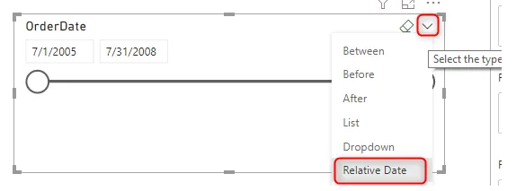 Solved: My calendar can't filter relative date - Microsoft Fabric Community