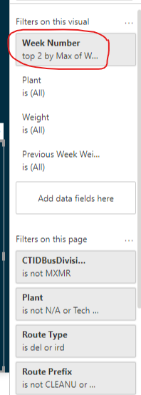 Solved: Calculating Previous Week Data - Microsoft Fabric Community