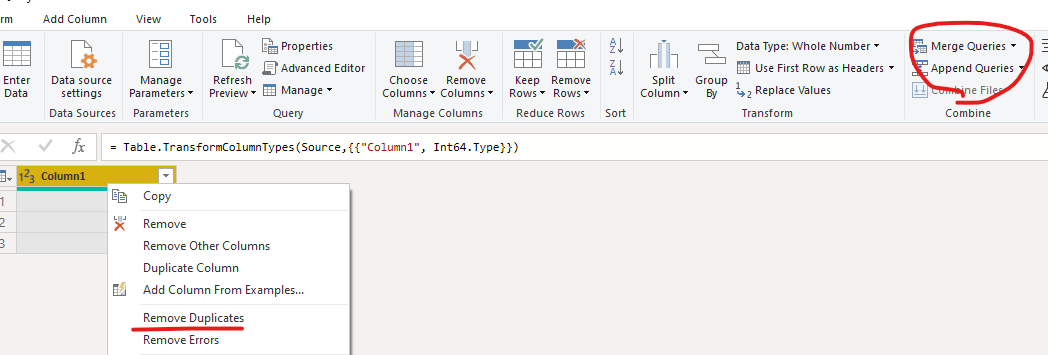 Solved: powerbi desktop remove duplicates - Microsoft Fabric Community
