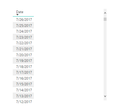 Solved: date table not providing dates till end date - Microsoft Fabric ...