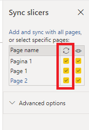 Slicer Filter Sync not working between pages - Microsoft Fabric Community