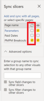 Slicer Filter Sync not working between pages - Microsoft Fabric Community