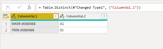 Solved: Query Editor- Remove Duplicate - Microsoft Fabric Community