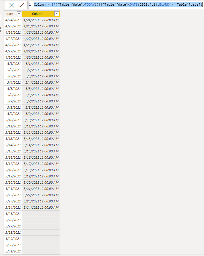 Solved: Generating Dates - Microsoft Fabric Community