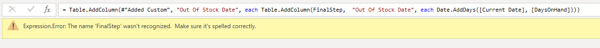 Solved: Expression.Error - Microsoft Fabric Community