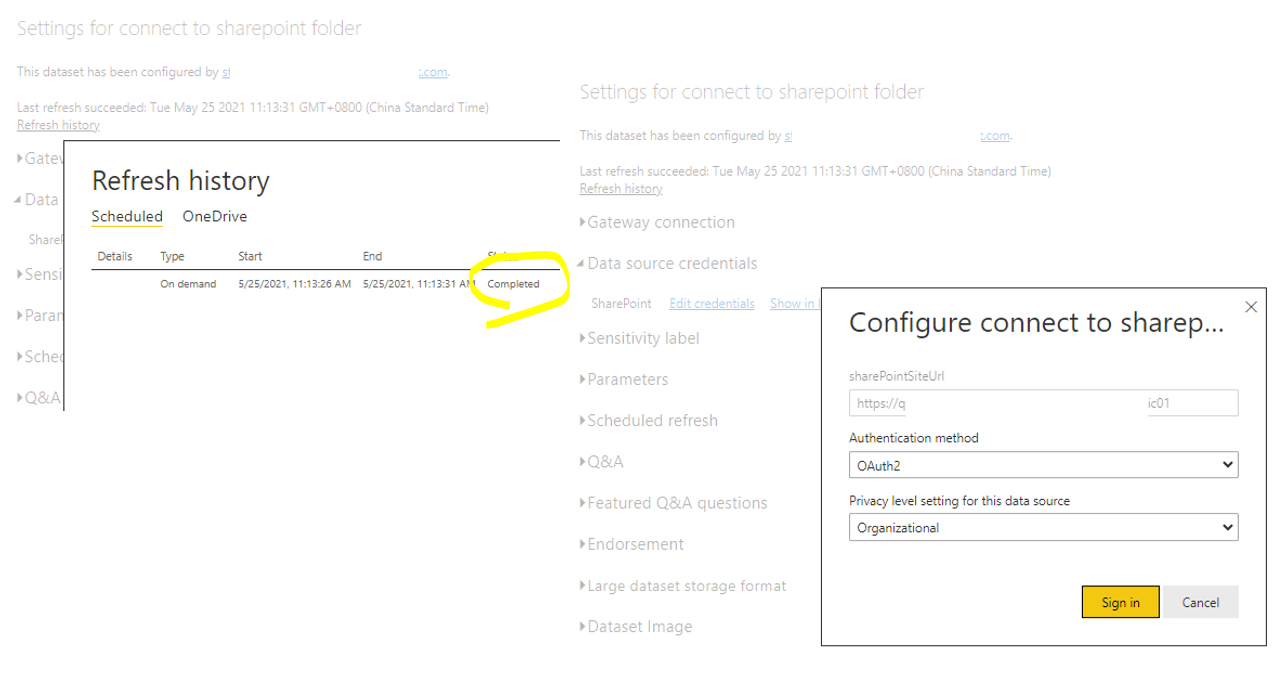 Share point data source reports are not refreshing... - Microsoft ...