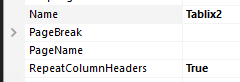 Solved: Report Builder does not repeat column headers on s ...