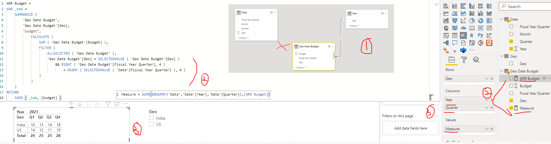 Solved: Mapping 1 column values to date columns in matrix - Microsoft ...