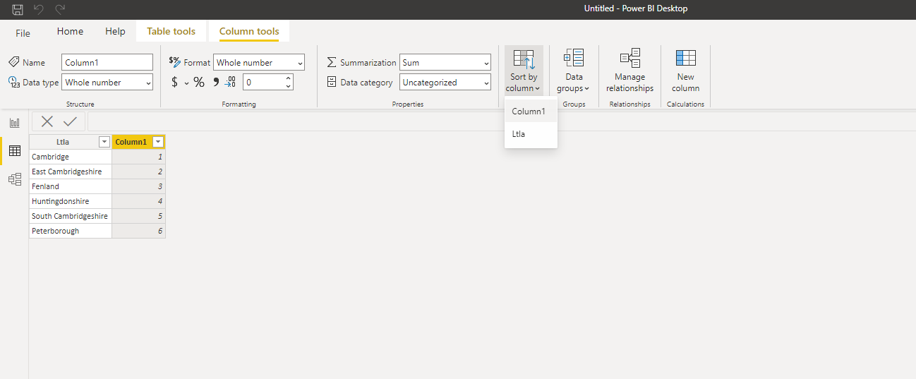 Solved: Custom sort of Matrix rows - Microsoft Fabric Community