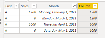 Solved: Replace Null with the value of the previous month - Microsoft ...