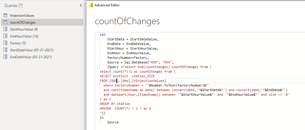 SQL query binding parameter to other table - Microsoft Fabric Community
