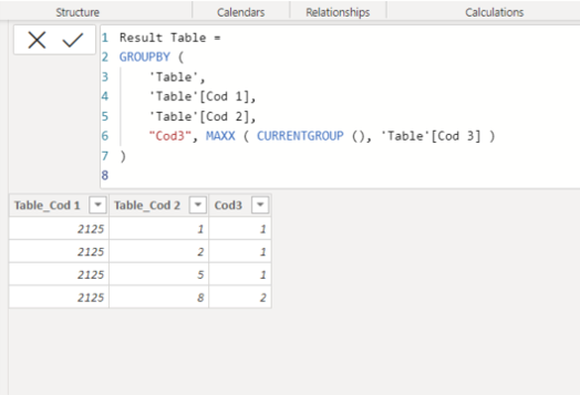 Solved: How to summarize a table for the maximum value - Microsoft ...