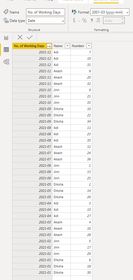 Solved: Arrange date in correct order - Microsoft Fabric Community