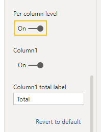 Matrix calculated subtotals - Microsoft Fabric Community