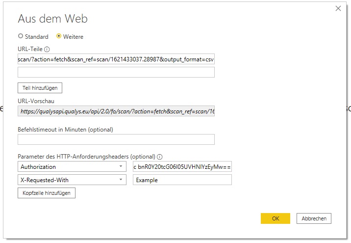 Solved: Error accessing data from Web but works with Postm ...