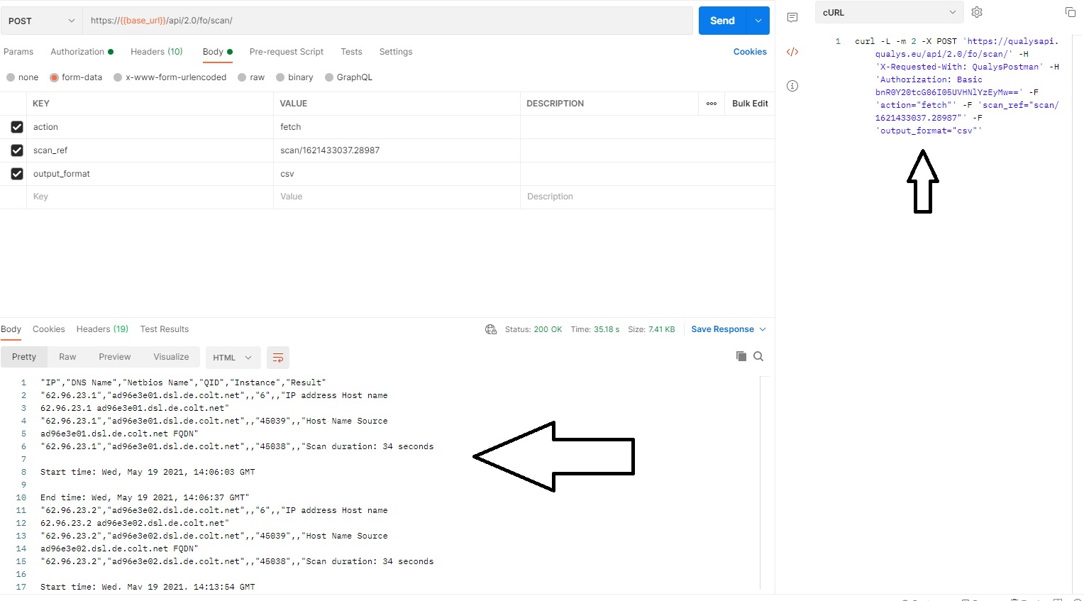 Solved: Error accessing data from Web but works with Postm ...