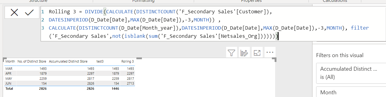 Solved: Average last 3 Months with Distinct Value - Microsoft Fabric ...