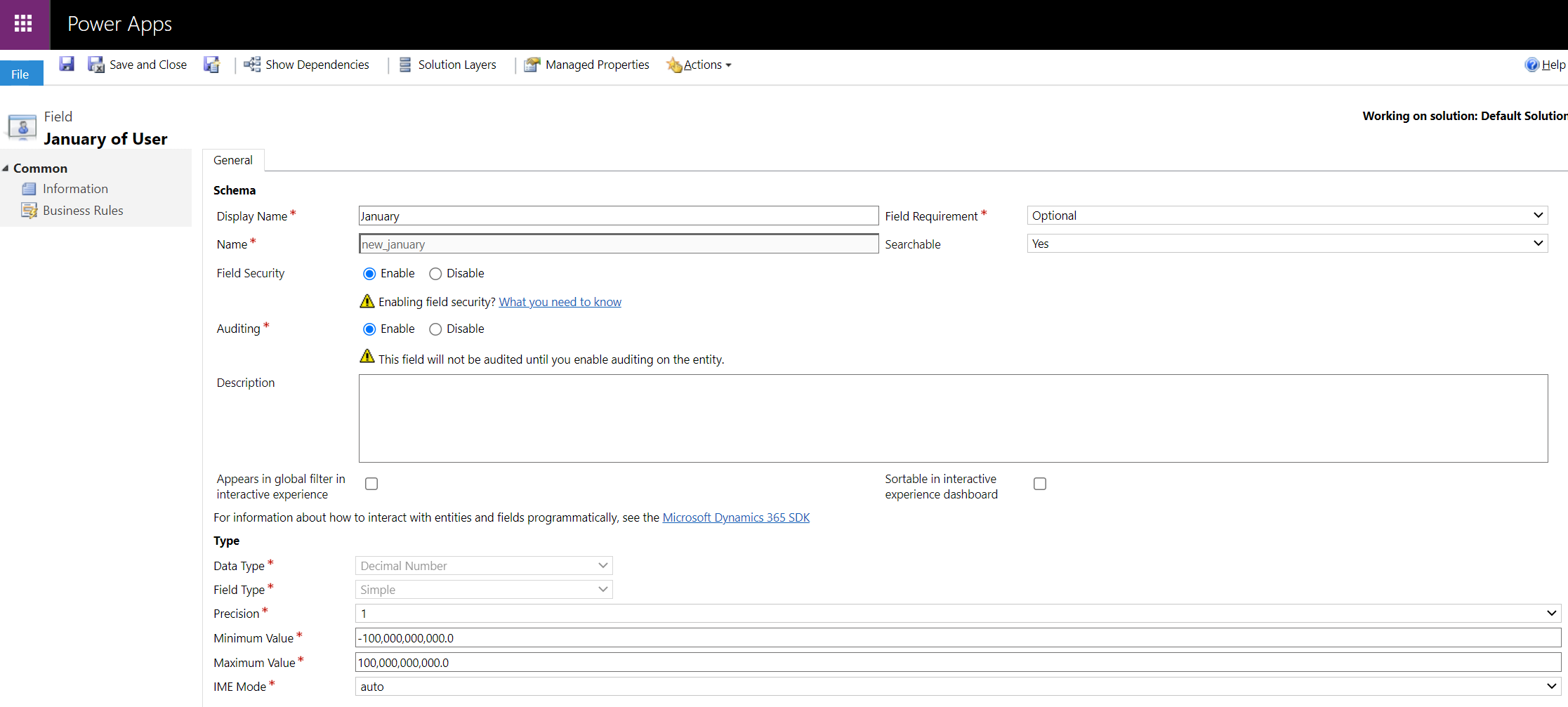 New field created in D365 not showing in Power BI ... - Microsoft ...