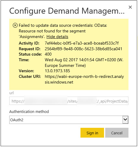 Solved: Data source credentials fails with multiple source ...