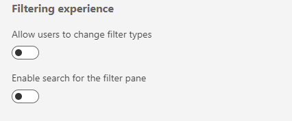 Solved: Filter Pane not removing - Microsoft Fabric Community