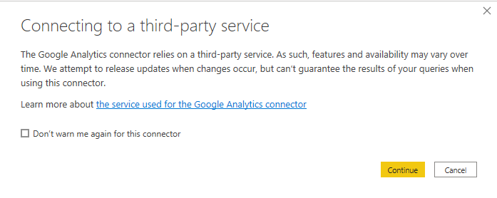 Solved: Unable to access to Google Analytics data - Microsoft Fabric ...