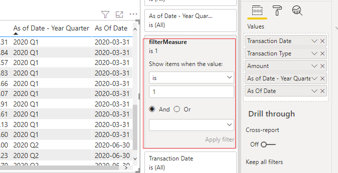 Solved: Data table to display preceding data based on date ...