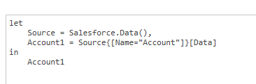 Advanced Query Editor to change Salesforce Object ... - Microsoft ...