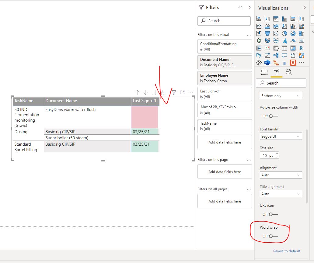 Issues with conditional formatting - Microsoft Fabric Community