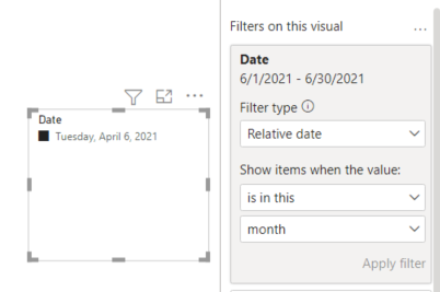 Solved: apply current month to visual filter - Microsoft Fabric Community