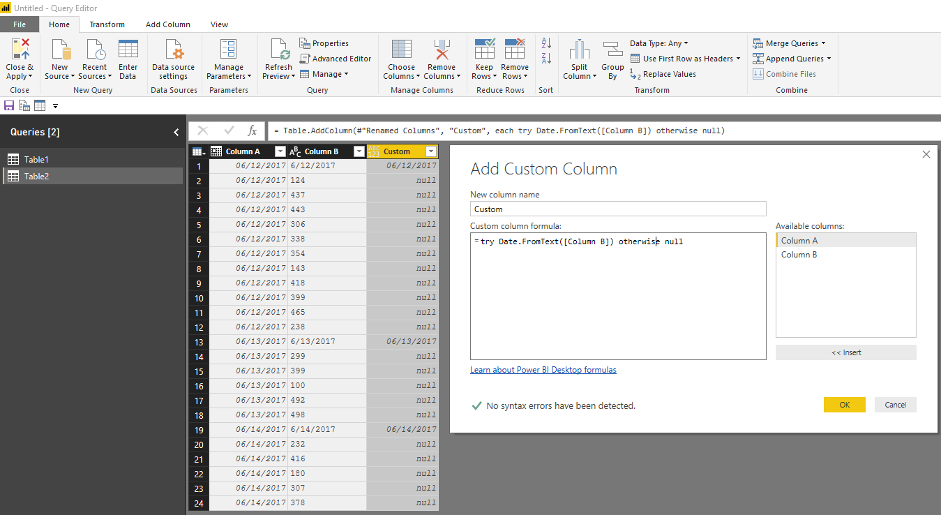 Solved: Handling Weekly data files and visualizing history - Microsoft ...