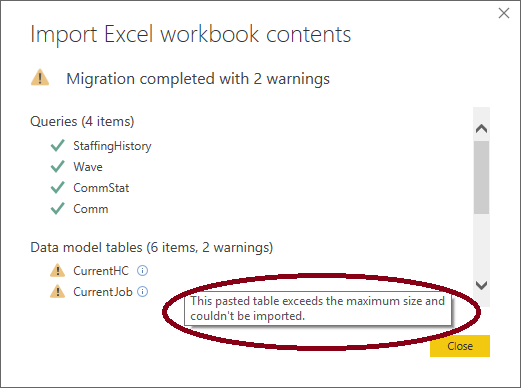 Solved: Import Excel Workbook Content fails - Microsoft Fabric Community