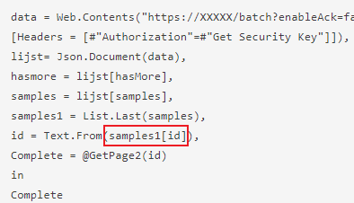 Cursor API that has to feed back its own data - Microsoft Fabric Community