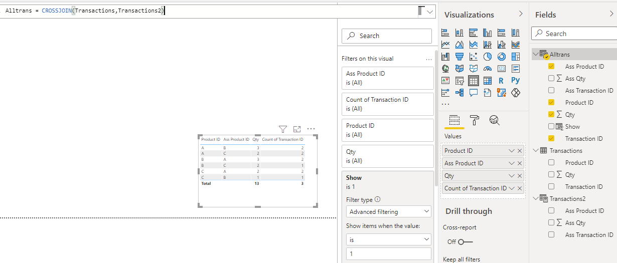 Solved: DAX generated table with related data - Microsoft Fabric Community