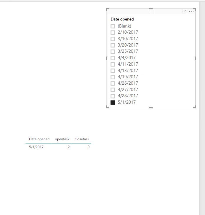 Solved: How to add a common Slicer for two different date ...