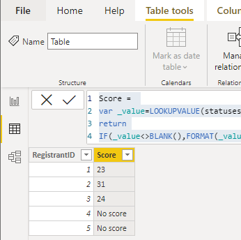Solved: Lookup Value and Return Value if no value Present - Microsoft  Fabric Community