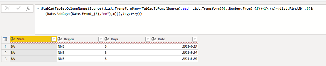 Solved: How to Add rows to a new Custom Table based on val ...
