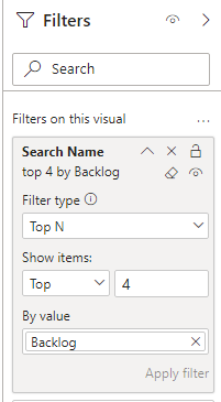 Solved: Clearing Top N Visual Filter - Microsoft Fabric Community