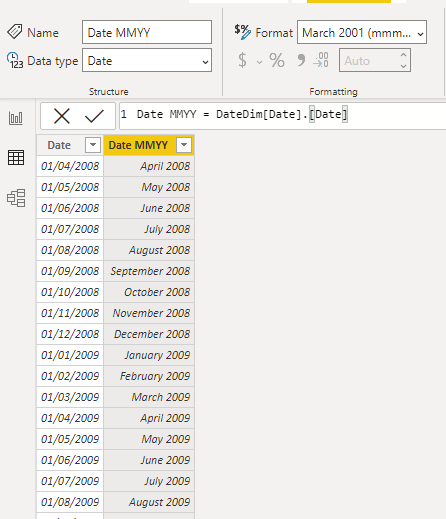 Date dimension table not working with Generate(d) ... - Microsoft ...