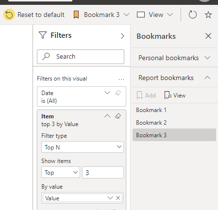 Solved: Clearing Top N Visual Filter - Microsoft Fabric Community