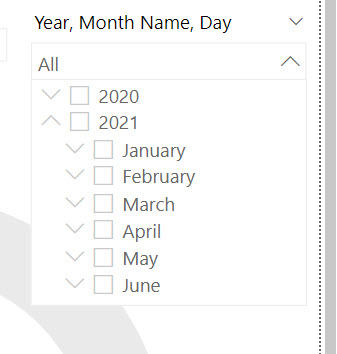 Solved: Date Slicer Missing Months - Microsoft Fabric Community
