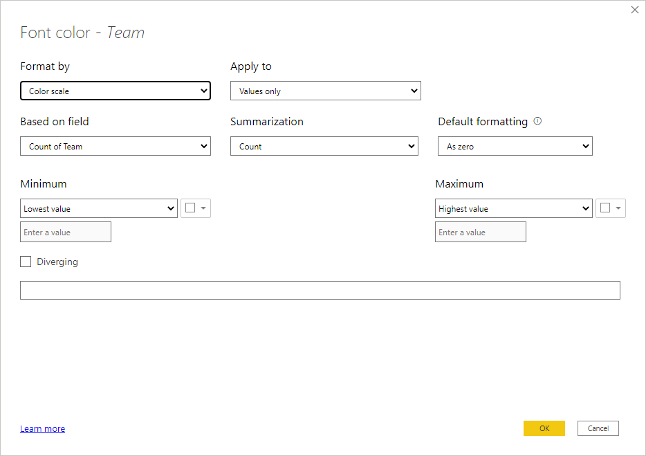 Solved: Conditional formatting for slicer - Microsoft Fabric Community
