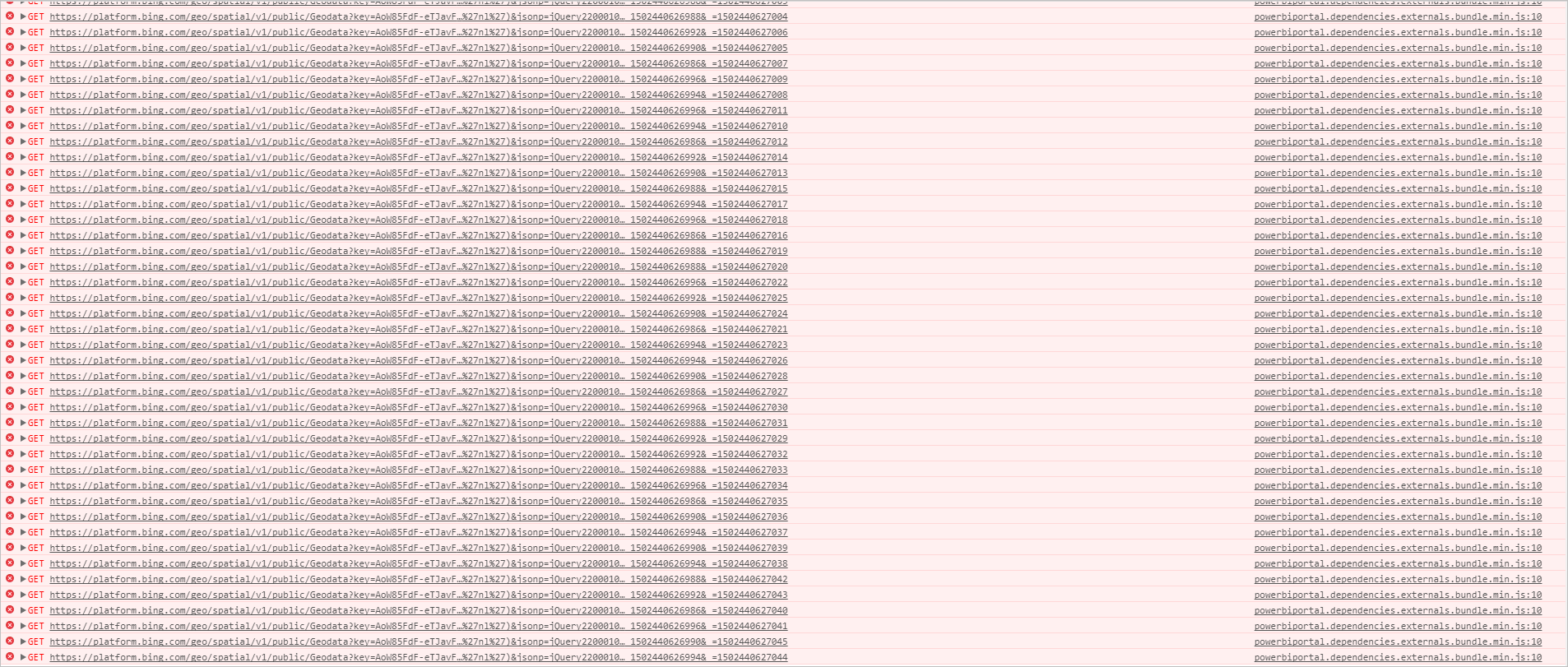 Filled map not working on web - Microsoft Fabric Community