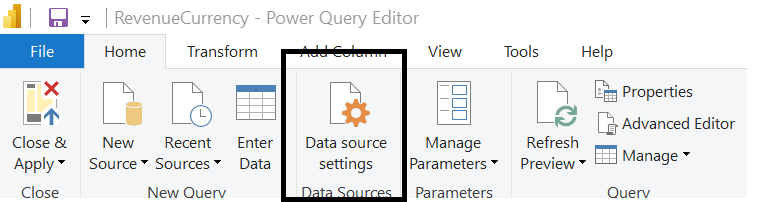 Solved: Change data source existing resource - Microsoft Fabric Community