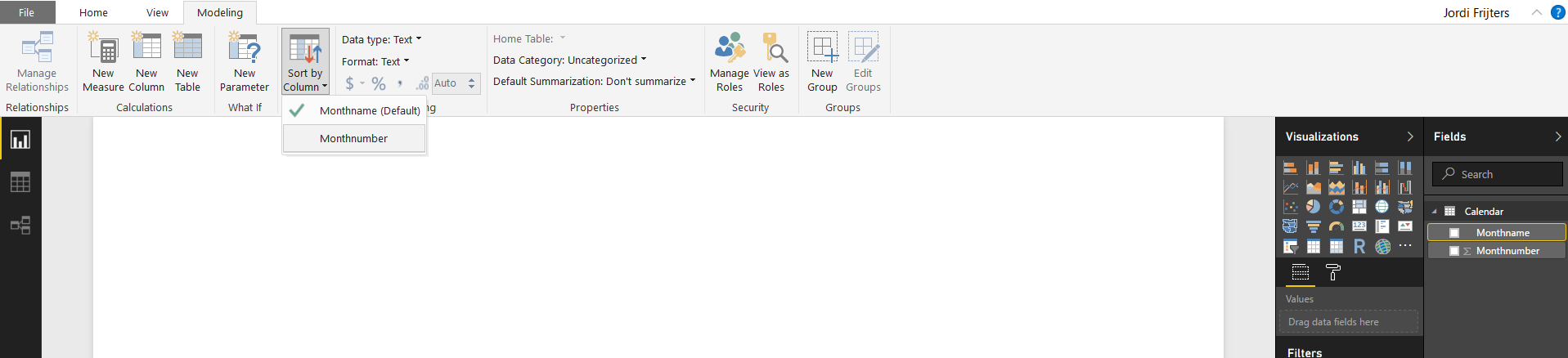 Solved: How to sort month in order into table column - Microsoft Fabric ...