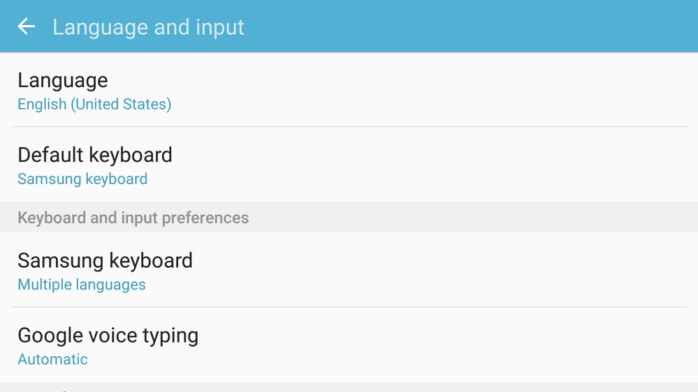 Changing regional settings