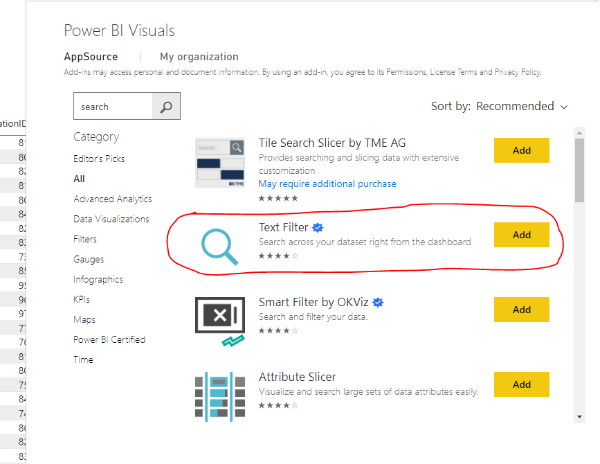 Solved: Filtering Visual - Microsoft Fabric Community